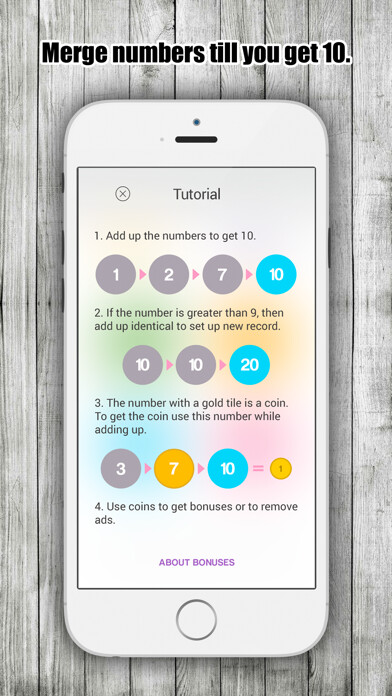 Emulate iPhone app Decanumber - Super Challenge using MyAndroid