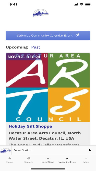 Emulate iPhone app Decatur Radio using MyAndroid Emulate iPhone app Decatur Radio using MyAndroid