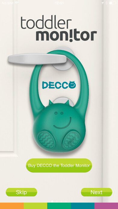 Emulate iPhone app DECCO the Toddler Monitor using MyAndroid