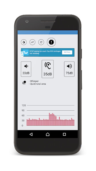 Emulate Android APK Decibel Meter