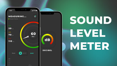 Emulate iPhone app Decibel - sound level meter using MyAndroid