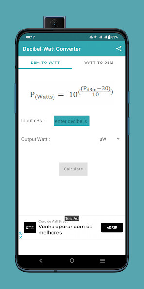 Run android online APK Decibel-Watt Converter from MyAndroid or emulate Decibel-Watt Converter using MyAndroid Run android online APK Decibel-Watt Converter from MyAndroid or emulate Decibel-Watt Converter using MyAndroid
