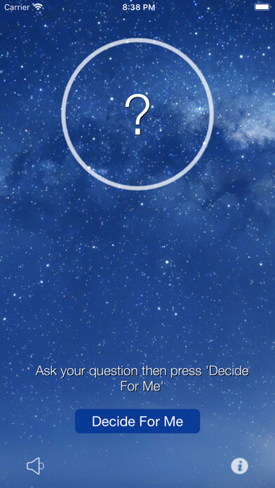 Emulate iPhone app DecideForMe! using MyAndroid Emulate iPhone app DecideForMe! using MyAndroid