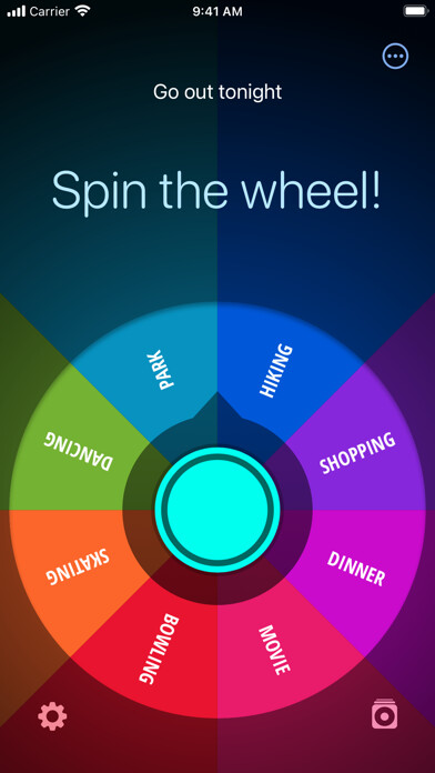 Emulate iPhone app Decide Now! — Random Wheel using MyAndroid Emulate iPhone app Decide Now! — Random Wheel using MyAndroid