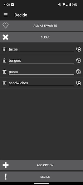 Run android online APK Decider from MyAndroid or emulate Decider using MyAndroid