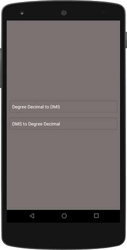 Run android online APK Decimal Degree to Degree Minutes Seconds (DMS) from MyAndroid or emulate Decimal Degree to Degree Minutes Seconds (DMS) using MyAndroid