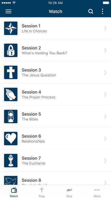 Emulate iPhone app DECISION POINT - Catholic App using MyAndroid Emulate iPhone app DECISION POINT - Catholic App using MyAndroid