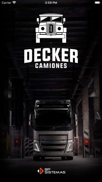 Emulate iPhone app Decker Camiones using MyAndroid