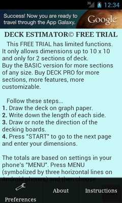 Emulate Android APK DECK ESTIMATOR TRIAL Emulate Android APK DECK ESTIMATOR TRIAL