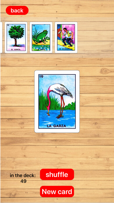 Emulate iPhone app Deck of Loteria using MyAndroid Emulate iPhone app Deck of Loteria using MyAndroid