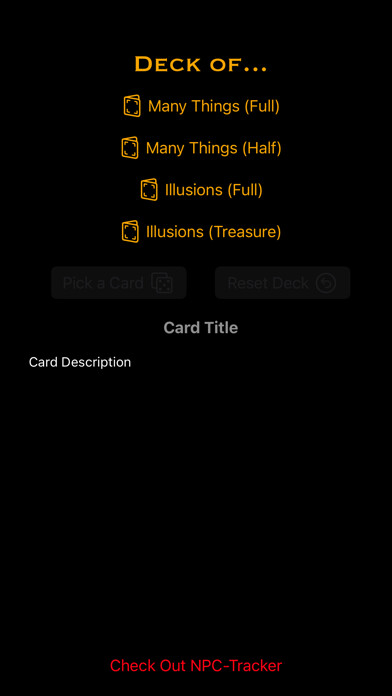 Emulate iPhone app Decks 5e using MyAndroid Emulate iPhone app Decks 5e using MyAndroid