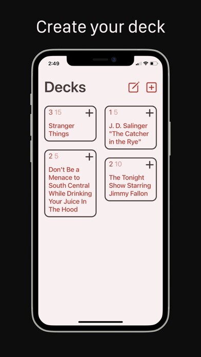 Emulate iPhone app Decks! using MyAndroid Emulate iPhone app Decks! using MyAndroid