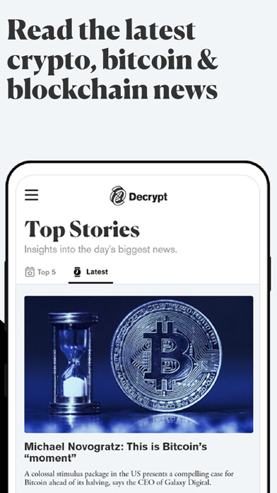Run android online APK Decrypt - Bitcoin  crypto news from MyAndroid or emulate Decrypt - Bitcoin  crypto news using MyAndroid