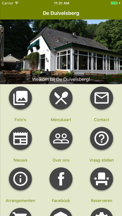 Emulate iPhone app De Duivelsberg using MyAndroid