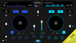 Emulate iPhone app deej Lite - DJ turntable. Mix, record & share your music using MyAndroid Emulate iPhone app deej Lite - DJ turntable. Mix, record & share your music using MyAndroid