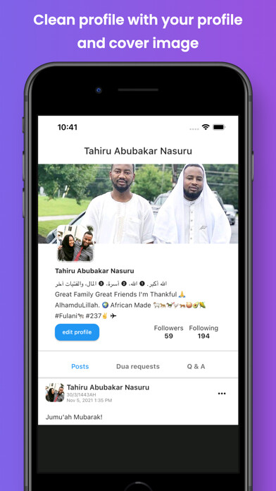 Emulate iPhone app Deenify - Muslim Community App using MyAndroid Emulate iPhone app Deenify - Muslim Community App using MyAndroid