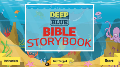 Emulate iPhone app Deep Blue Bible Storybook using MyAndroid