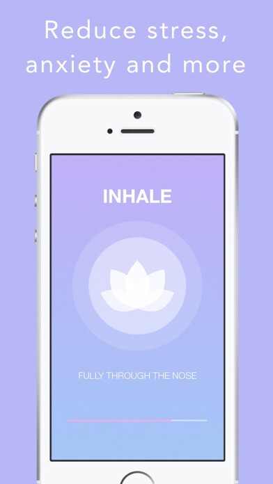 Emulate iPhone app Deep calm Daily breathing app using MyAndroid Emulate iPhone app Deep calm Daily breathing app using MyAndroid
