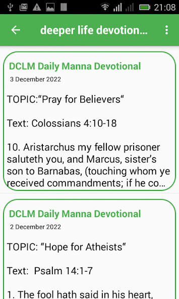 Run android online APK Deeper Life Daily Devotion from MyAndroid or emulate Deeper Life Daily Devotion using MyAndroid Run android online APK Deeper Life Daily Devotion from MyAndroid or emulate Deeper Life Daily Devotion using MyAndroid