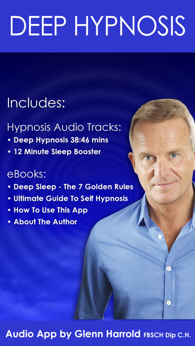 Emulate iPhone app Deep Hypnosis with Glenn Harrold using MyAndroid