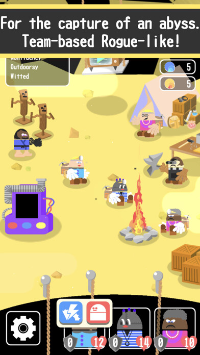 Emulate iPhone app DEEPLE - Abyss Rogue-like using MyAndroid