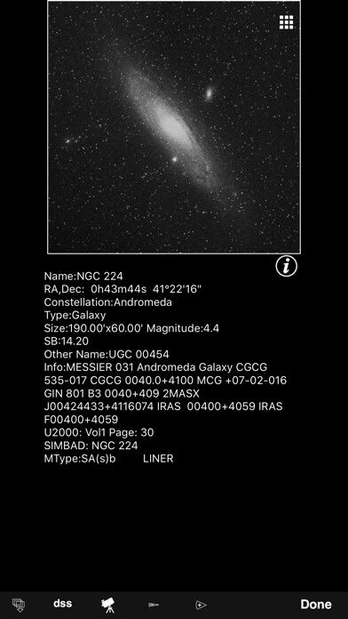 Emulate iPhone app Deep Sky Browser using MyAndroid Emulate iPhone app Deep Sky Browser using MyAndroid