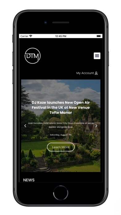 Emulate iPhone app Deep Tech Minimal using MyAndroid Emulate iPhone app Deep Tech Minimal using MyAndroid