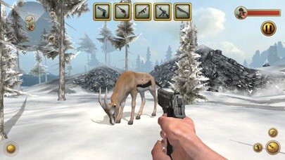Emulate iPhone app Deer Hunting 3D : Ice Age using MyAndroid