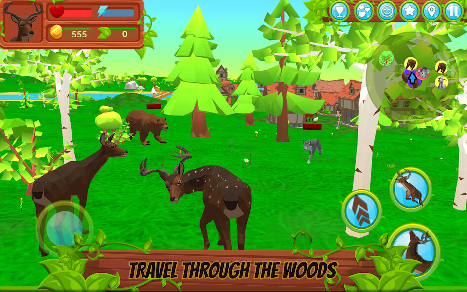 Emulate iPhone app Deer Simulator - Animal Family using MyAndroid Emulate iPhone app Deer Simulator - Animal Family using MyAndroid