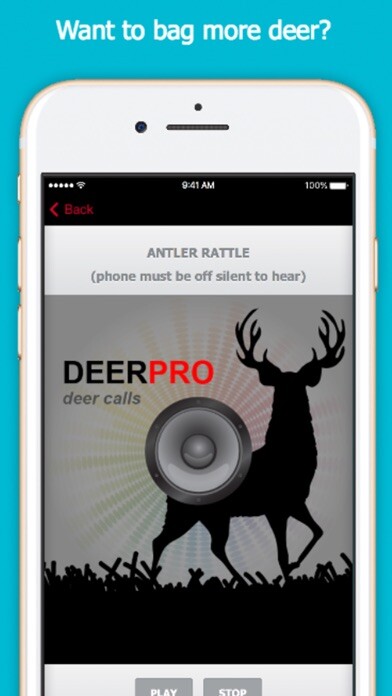 Emulate iPhone app Deer Sounds & Deer Calls for Big Game Hunting using MyAndroid Emulate iPhone app Deer Sounds & Deer Calls for Big Game Hunting using MyAndroid