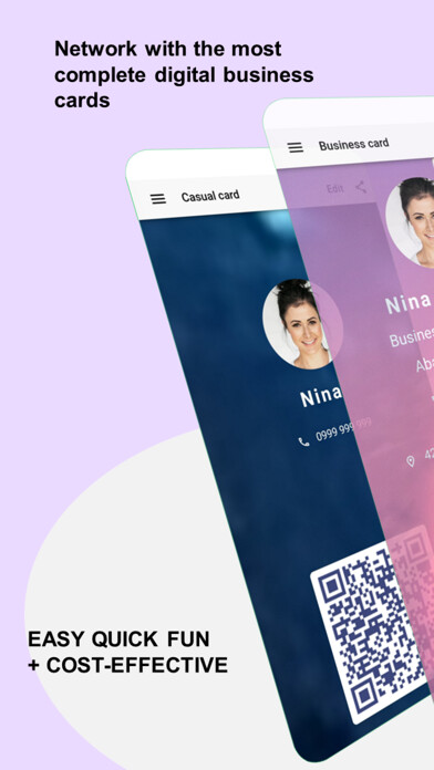 Emulate iPhone app DEETS Digital business cards using MyAndroid Emulate iPhone app DEETS Digital business cards using MyAndroid