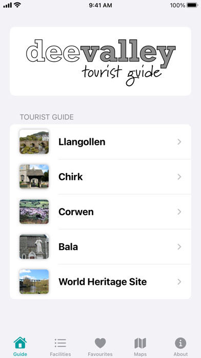 Emulate iPhone app Dee Valley Tourist Guide using MyAndroid Emulate iPhone app Dee Valley Tourist Guide using MyAndroid