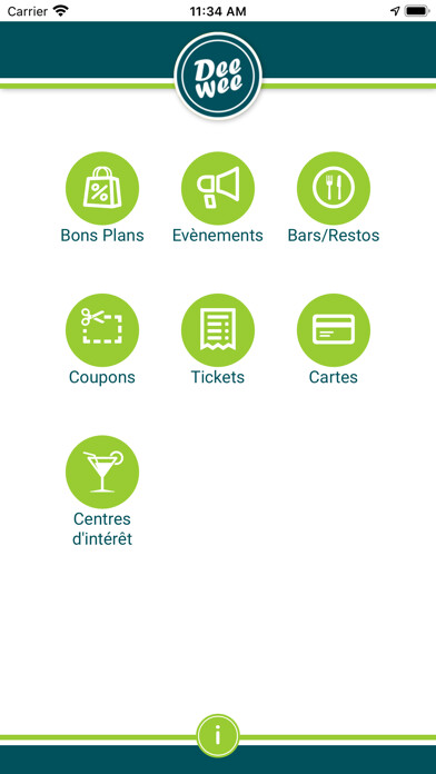 Emulate iPhone app DeeWee Wallet using MyAndroid