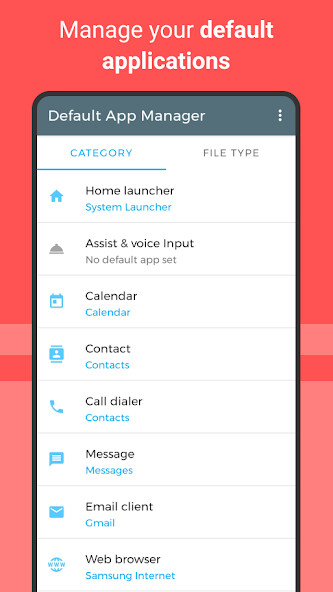 Run android online APK Default App Manager from MyAndroid or emulate Default App Manager using MyAndroid
