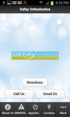 Emulate Android APK Defay Orthodontics
