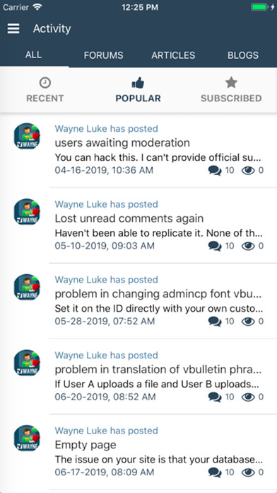 Emulate iPhone app DEF CON Forums using MyAndroid
