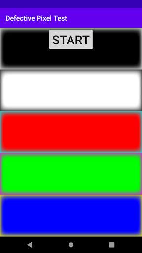 Run android online APK Defective Pixel Test from MyAndroid or emulate Defective Pixel Test using MyAndroid