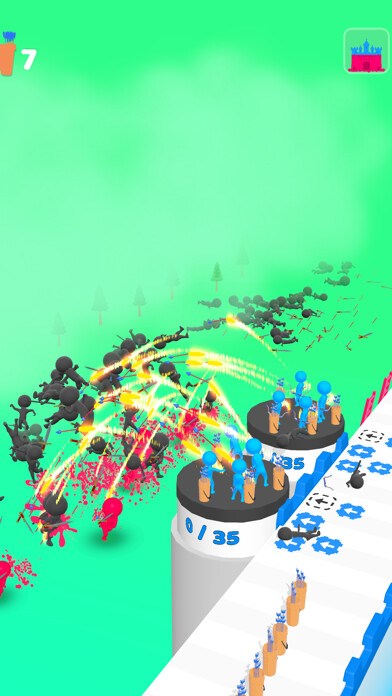 Emulate iPhone app Defender Run: Giant & Archers using MyAndroid