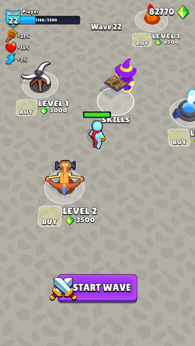 Emulate iPhone app Defend Your Island using MyAndroid