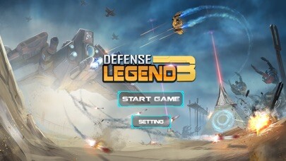 Emulate iPhone app Defense Legend 3: Furure War using MyAndroid