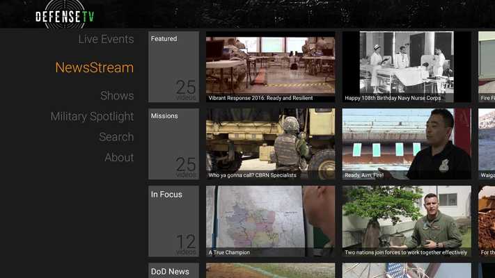 Emulate Android APK DefenseTV for Android TV