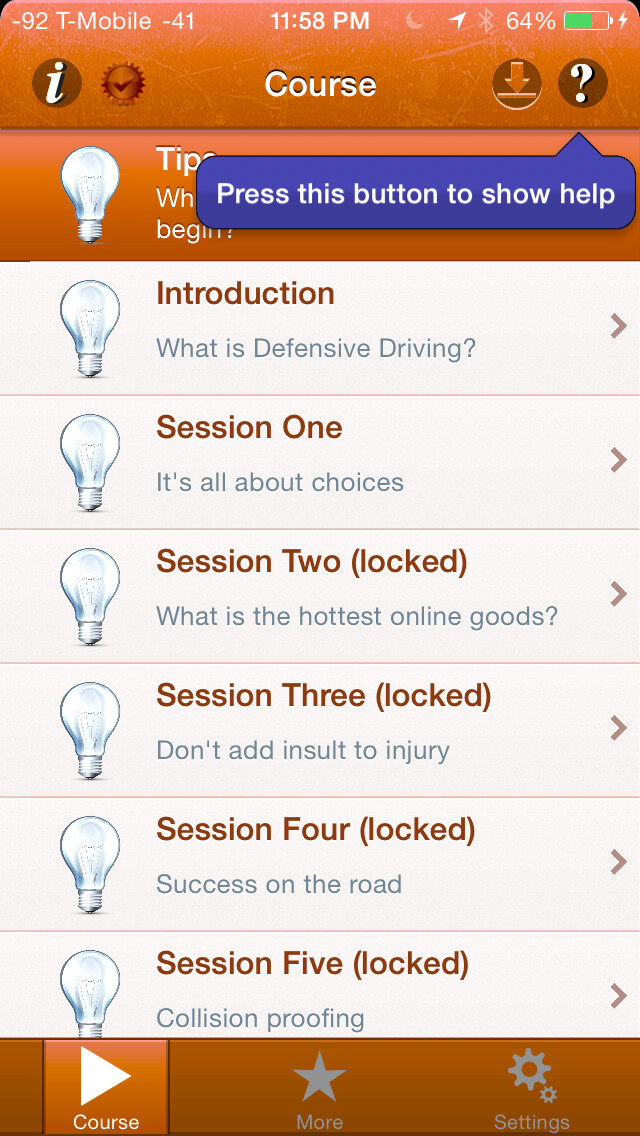 Emulate iPhone app Defensive Driving 101 using MyAndroid Emulate iPhone app Defensive Driving 101 using MyAndroid