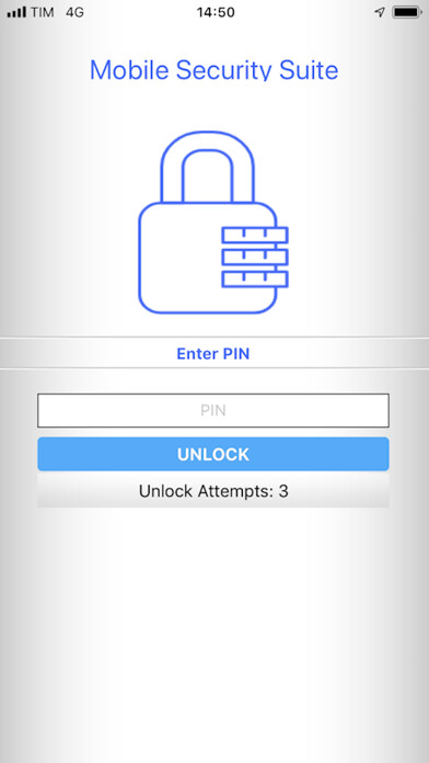 Emulate iPhone app Defenx Security Suite using MyAndroid