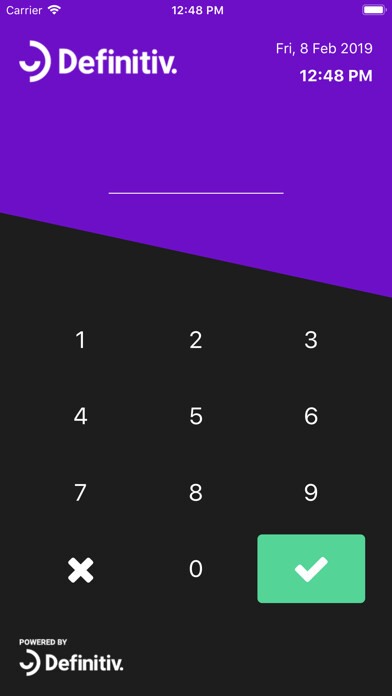 Emulate iPhone app Definitiv TimeClock using MyAndroid