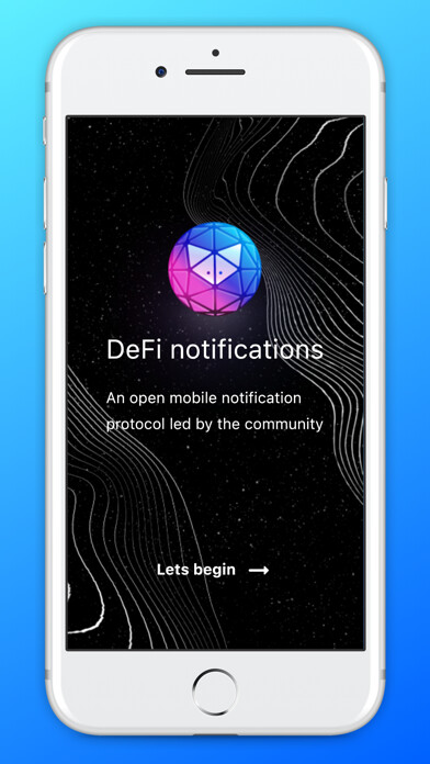 Emulate iPhone app DeFi Notifications using MyAndroid