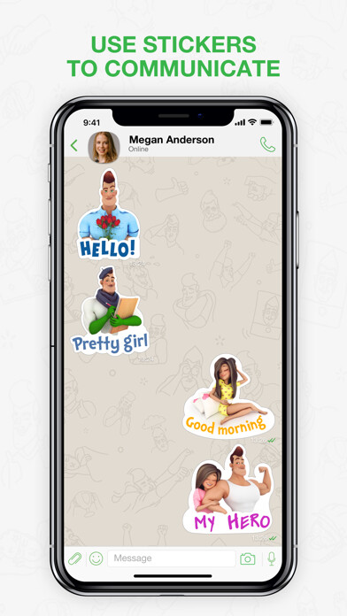 Emulate iPhone app DefTalk Messenger using MyAndroid