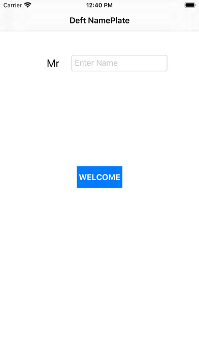 Emulate iPhone app Deft Nameplate using MyAndroid Emulate iPhone app Deft Nameplate using MyAndroid