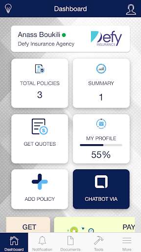 Run android online APK Defy Insurance Agency from MyAndroid or emulate Defy Insurance Agency using MyAndroid