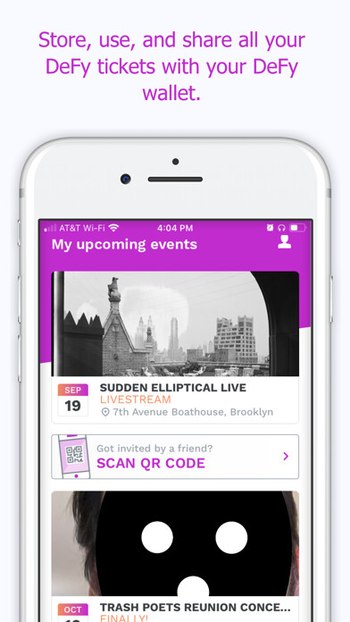 Emulate iPhone app DeFy Tickets using MyAndroid Emulate iPhone app DeFy Tickets using MyAndroid