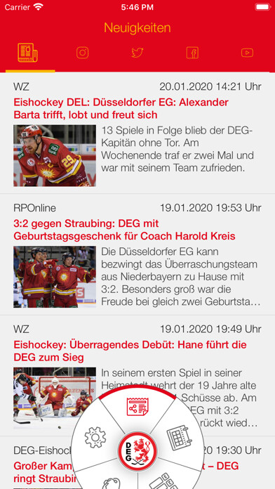 Emulate iPhone app DEG News using MyAndroid Emulate iPhone app DEG News using MyAndroid